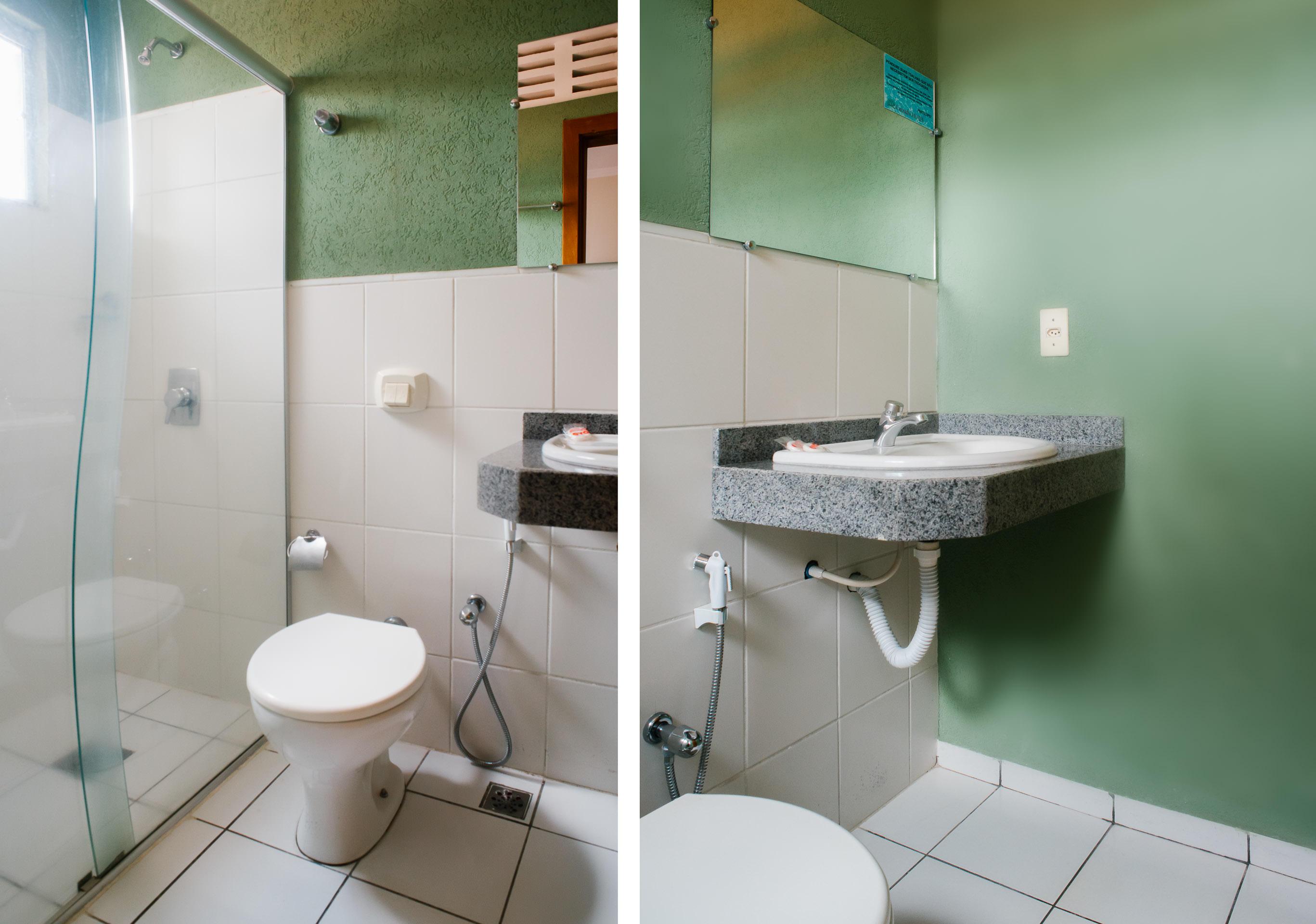 Oyo Cerrado Hotel, Campo Grande Кампо Гранде Екстериор снимка Bathroom in a hotel in Brazil